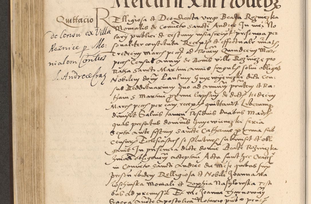 Zdjęcie nr 478 dla obiektu archiwalnego: Acta actorum coram reverendo patre domino Nicolao Bedlenski scholastico vicarioque in spiritualibus gernerali Cracoviensi ad annum Domini millesimum quingentesimum tricesimum septimum, cuius indicio est decima, pontificatus sanctissimi in Christo patris et domini nostri domini Pauli divina providencia papr tercii, anno tercio, feliciter continuantur
