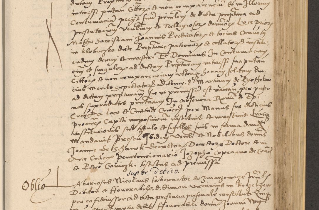 Zdjęcie nr 479 dla obiektu archiwalnego: Acta actorum coram reverendo patre domino Nicolao Bedlenski scholastico vicarioque in spiritualibus gernerali Cracoviensi ad annum Domini millesimum quingentesimum tricesimum septimum, cuius indicio est decima, pontificatus sanctissimi in Christo patris et domini nostri domini Pauli divina providencia papr tercii, anno tercio, feliciter continuantur