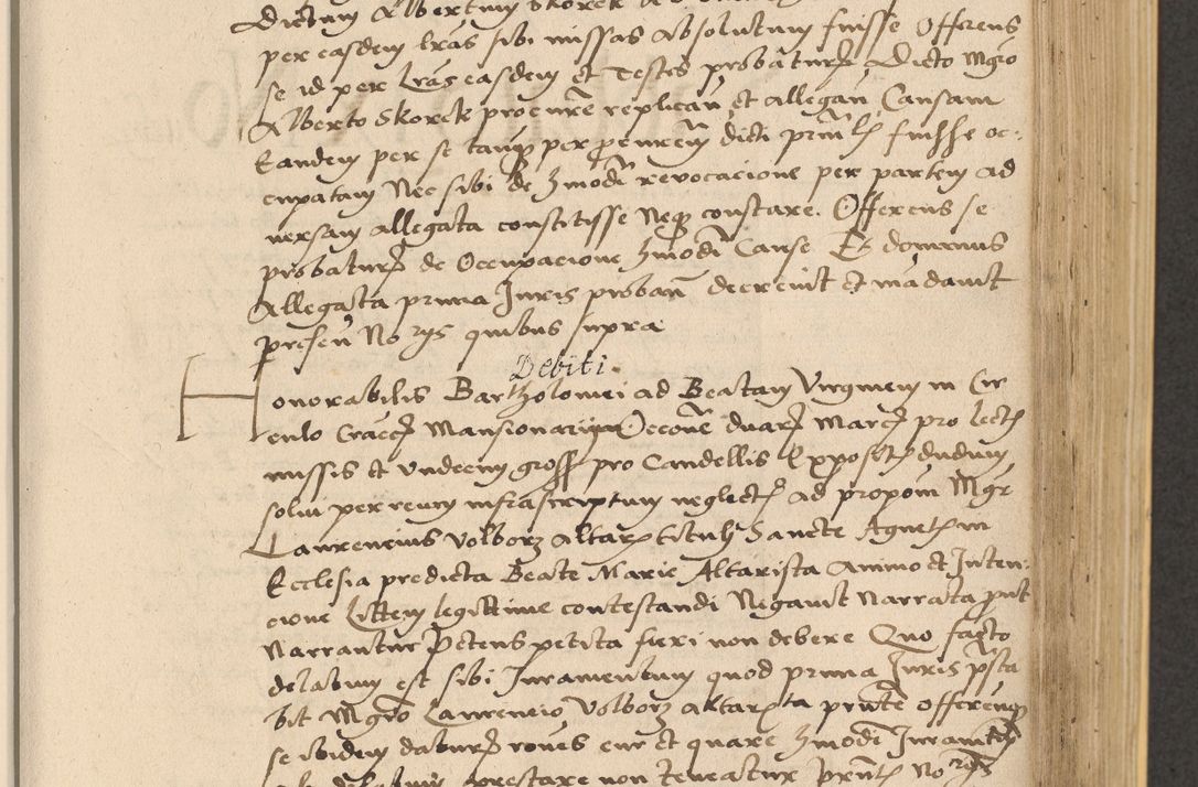 Zdjęcie nr 475 dla obiektu archiwalnego: Acta actorum coram reverendo patre domino Nicolao Bedlenski scholastico vicarioque in spiritualibus gernerali Cracoviensi ad annum Domini millesimum quingentesimum tricesimum septimum, cuius indicio est decima, pontificatus sanctissimi in Christo patris et domini nostri domini Pauli divina providencia papr tercii, anno tercio, feliciter continuantur