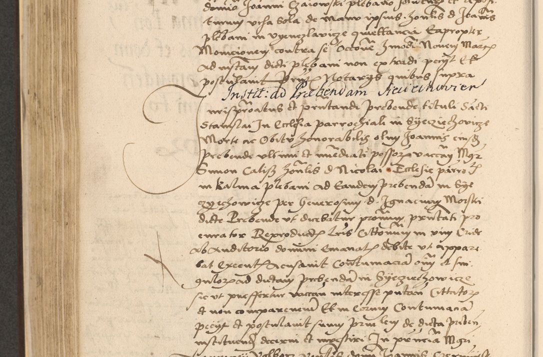 Zdjęcie nr 474 dla obiektu archiwalnego: Acta actorum coram reverendo patre domino Nicolao Bedlenski scholastico vicarioque in spiritualibus gernerali Cracoviensi ad annum Domini millesimum quingentesimum tricesimum septimum, cuius indicio est decima, pontificatus sanctissimi in Christo patris et domini nostri domini Pauli divina providencia papr tercii, anno tercio, feliciter continuantur