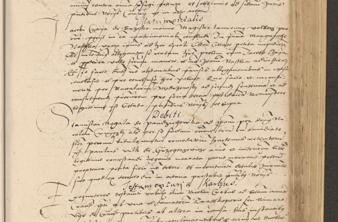 Zdjęcie nr 463 dla obiektu archiwalnego: Acta actorum coram reverendo patre domino Nicolao Bedlenski scholastico vicarioque in spiritualibus gernerali Cracoviensi ad annum Domini millesimum quingentesimum tricesimum septimum, cuius indicio est decima, pontificatus sanctissimi in Christo patris et domini nostri domini Pauli divina providencia papr tercii, anno tercio, feliciter continuantur