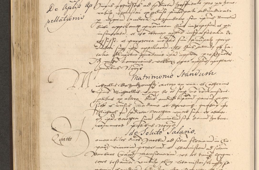 Zdjęcie nr 464 dla obiektu archiwalnego: Acta actorum coram reverendo patre domino Nicolao Bedlenski scholastico vicarioque in spiritualibus gernerali Cracoviensi ad annum Domini millesimum quingentesimum tricesimum septimum, cuius indicio est decima, pontificatus sanctissimi in Christo patris et domini nostri domini Pauli divina providencia papr tercii, anno tercio, feliciter continuantur