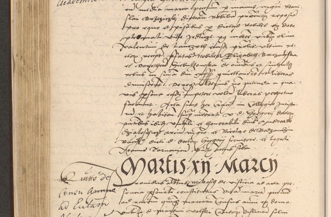 Zdjęcie nr 462 dla obiektu archiwalnego: Acta actorum coram reverendo patre domino Nicolao Bedlenski scholastico vicarioque in spiritualibus gernerali Cracoviensi ad annum Domini millesimum quingentesimum tricesimum septimum, cuius indicio est decima, pontificatus sanctissimi in Christo patris et domini nostri domini Pauli divina providencia papr tercii, anno tercio, feliciter continuantur