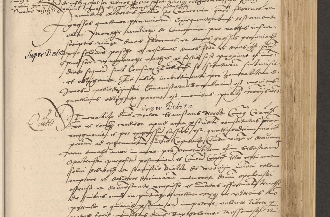 Zdjęcie nr 457 dla obiektu archiwalnego: Acta actorum coram reverendo patre domino Nicolao Bedlenski scholastico vicarioque in spiritualibus gernerali Cracoviensi ad annum Domini millesimum quingentesimum tricesimum septimum, cuius indicio est decima, pontificatus sanctissimi in Christo patris et domini nostri domini Pauli divina providencia papr tercii, anno tercio, feliciter continuantur