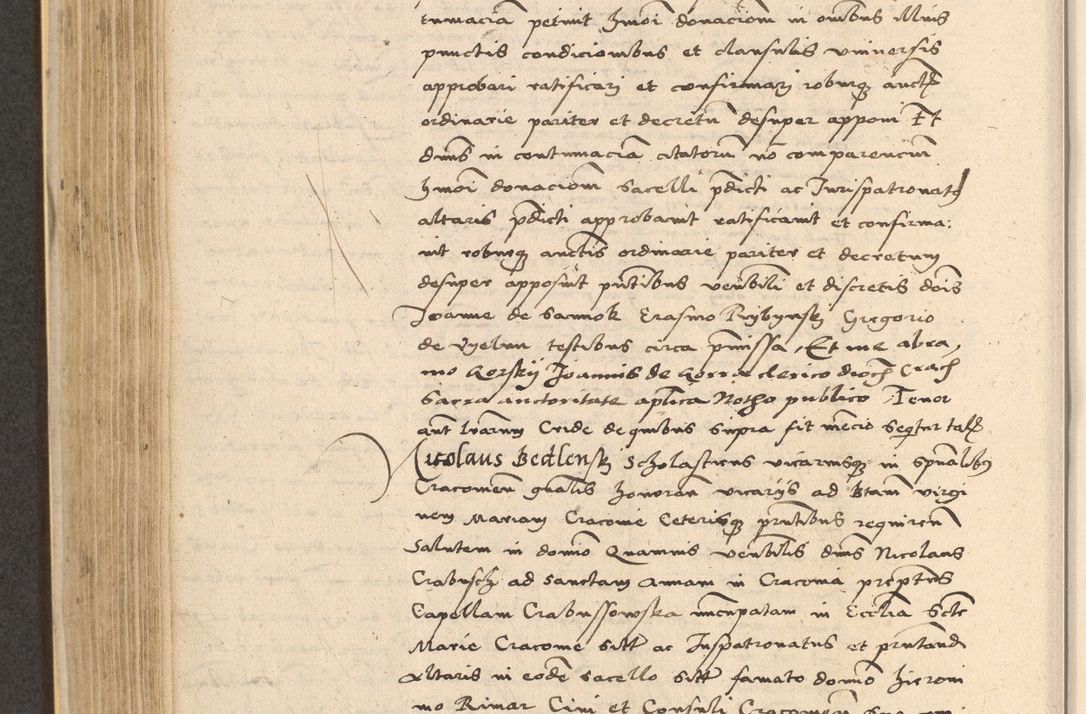 Zdjęcie nr 444 dla obiektu archiwalnego: Acta actorum coram reverendo patre domino Nicolao Bedlenski scholastico vicarioque in spiritualibus gernerali Cracoviensi ad annum Domini millesimum quingentesimum tricesimum septimum, cuius indicio est decima, pontificatus sanctissimi in Christo patris et domini nostri domini Pauli divina providencia papr tercii, anno tercio, feliciter continuantur