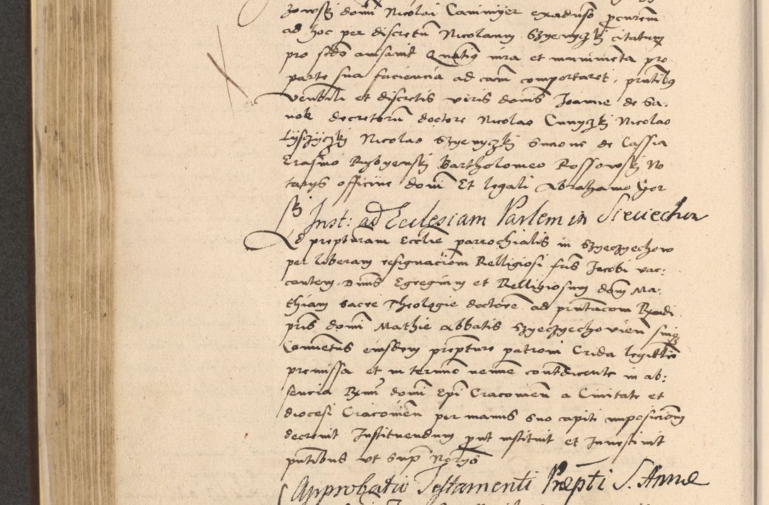 Zdjęcie nr 440 dla obiektu archiwalnego: Acta actorum coram reverendo patre domino Nicolao Bedlenski scholastico vicarioque in spiritualibus gernerali Cracoviensi ad annum Domini millesimum quingentesimum tricesimum septimum, cuius indicio est decima, pontificatus sanctissimi in Christo patris et domini nostri domini Pauli divina providencia papr tercii, anno tercio, feliciter continuantur