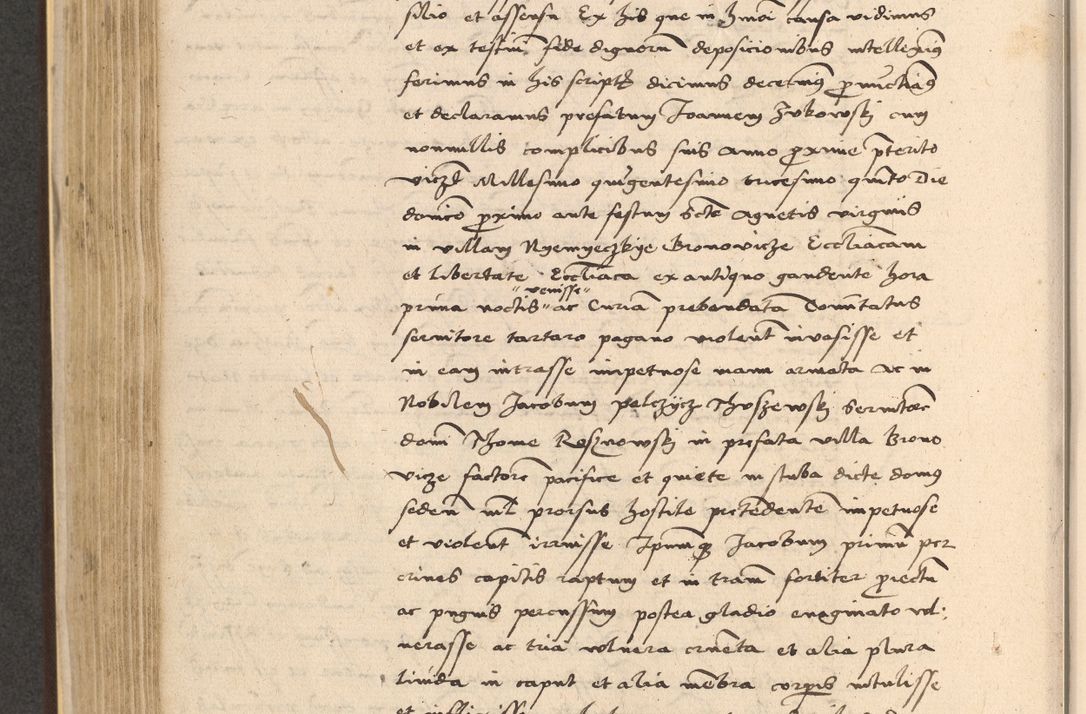 Zdjęcie nr 436 dla obiektu archiwalnego: Acta actorum coram reverendo patre domino Nicolao Bedlenski scholastico vicarioque in spiritualibus gernerali Cracoviensi ad annum Domini millesimum quingentesimum tricesimum septimum, cuius indicio est decima, pontificatus sanctissimi in Christo patris et domini nostri domini Pauli divina providencia papr tercii, anno tercio, feliciter continuantur