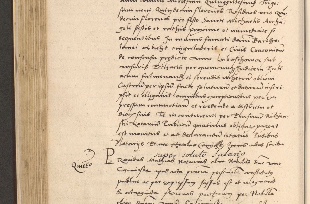 Zdjęcie nr 430 dla obiektu archiwalnego: Acta actorum coram reverendo patre domino Nicolao Bedlenski scholastico vicarioque in spiritualibus gernerali Cracoviensi ad annum Domini millesimum quingentesimum tricesimum septimum, cuius indicio est decima, pontificatus sanctissimi in Christo patris et domini nostri domini Pauli divina providencia papr tercii, anno tercio, feliciter continuantur