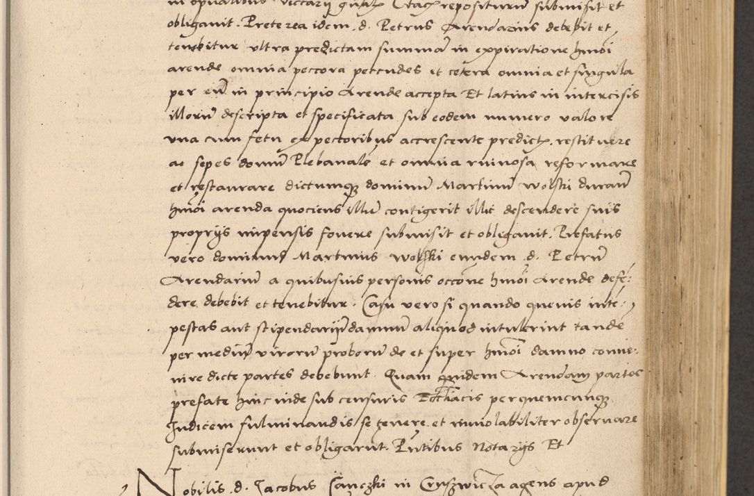 Zdjęcie nr 429 dla obiektu archiwalnego: Acta actorum coram reverendo patre domino Nicolao Bedlenski scholastico vicarioque in spiritualibus gernerali Cracoviensi ad annum Domini millesimum quingentesimum tricesimum septimum, cuius indicio est decima, pontificatus sanctissimi in Christo patris et domini nostri domini Pauli divina providencia papr tercii, anno tercio, feliciter continuantur