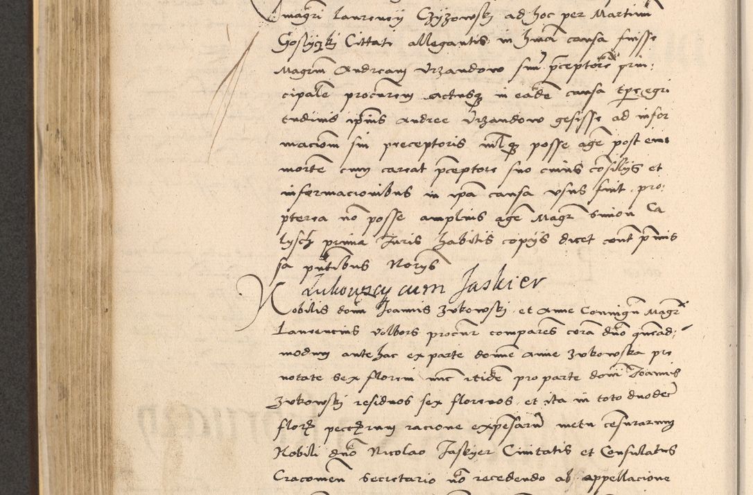 Zdjęcie nr 424 dla obiektu archiwalnego: Acta actorum coram reverendo patre domino Nicolao Bedlenski scholastico vicarioque in spiritualibus gernerali Cracoviensi ad annum Domini millesimum quingentesimum tricesimum septimum, cuius indicio est decima, pontificatus sanctissimi in Christo patris et domini nostri domini Pauli divina providencia papr tercii, anno tercio, feliciter continuantur
