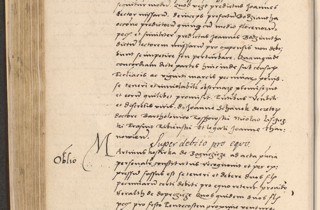 Zdjęcie nr 408 dla obiektu archiwalnego: Acta actorum coram reverendo patre domino Nicolao Bedlenski scholastico vicarioque in spiritualibus gernerali Cracoviensi ad annum Domini millesimum quingentesimum tricesimum septimum, cuius indicio est decima, pontificatus sanctissimi in Christo patris et domini nostri domini Pauli divina providencia papr tercii, anno tercio, feliciter continuantur