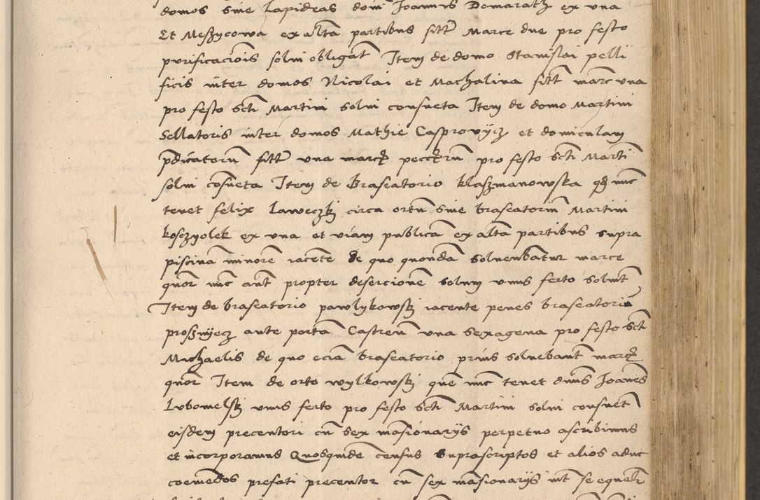 Zdjęcie nr 401 dla obiektu archiwalnego: Acta actorum coram reverendo patre domino Nicolao Bedlenski scholastico vicarioque in spiritualibus gernerali Cracoviensi ad annum Domini millesimum quingentesimum tricesimum septimum, cuius indicio est decima, pontificatus sanctissimi in Christo patris et domini nostri domini Pauli divina providencia papr tercii, anno tercio, feliciter continuantur