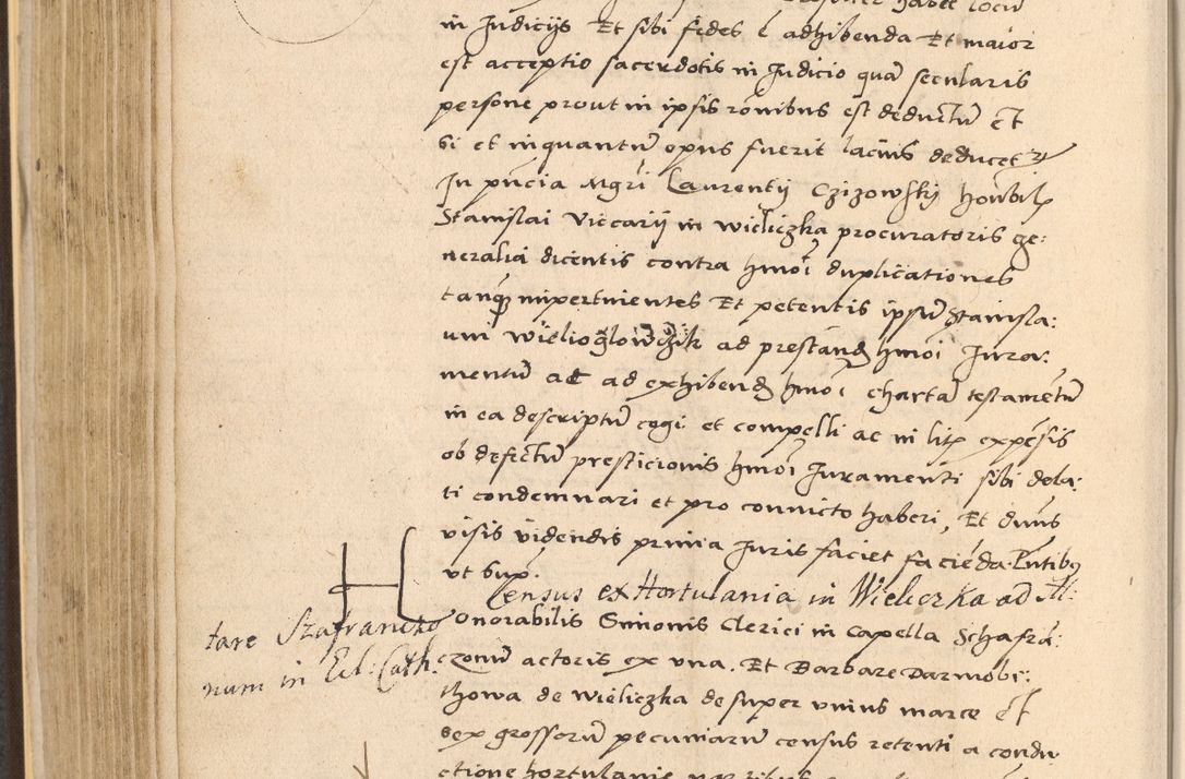 Zdjęcie nr 386 dla obiektu archiwalnego: Acta actorum coram reverendo patre domino Nicolao Bedlenski scholastico vicarioque in spiritualibus gernerali Cracoviensi ad annum Domini millesimum quingentesimum tricesimum septimum, cuius indicio est decima, pontificatus sanctissimi in Christo patris et domini nostri domini Pauli divina providencia papr tercii, anno tercio, feliciter continuantur