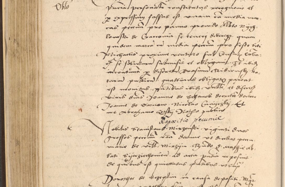 Zdjęcie nr 384 dla obiektu archiwalnego: Acta actorum coram reverendo patre domino Nicolao Bedlenski scholastico vicarioque in spiritualibus gernerali Cracoviensi ad annum Domini millesimum quingentesimum tricesimum septimum, cuius indicio est decima, pontificatus sanctissimi in Christo patris et domini nostri domini Pauli divina providencia papr tercii, anno tercio, feliciter continuantur