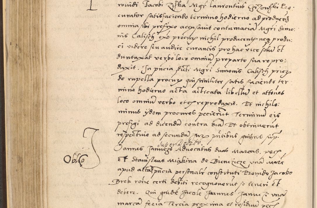 Zdjęcie nr 382 dla obiektu archiwalnego: Acta actorum coram reverendo patre domino Nicolao Bedlenski scholastico vicarioque in spiritualibus gernerali Cracoviensi ad annum Domini millesimum quingentesimum tricesimum septimum, cuius indicio est decima, pontificatus sanctissimi in Christo patris et domini nostri domini Pauli divina providencia papr tercii, anno tercio, feliciter continuantur