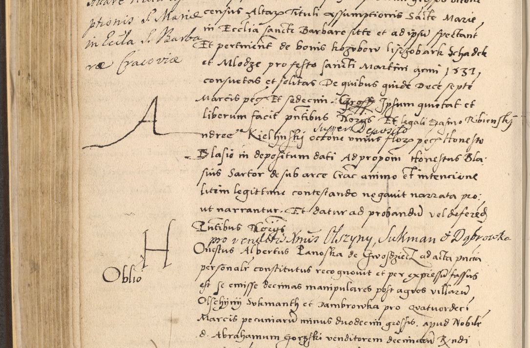 Zdjęcie nr 378 dla obiektu archiwalnego: Acta actorum coram reverendo patre domino Nicolao Bedlenski scholastico vicarioque in spiritualibus gernerali Cracoviensi ad annum Domini millesimum quingentesimum tricesimum septimum, cuius indicio est decima, pontificatus sanctissimi in Christo patris et domini nostri domini Pauli divina providencia papr tercii, anno tercio, feliciter continuantur