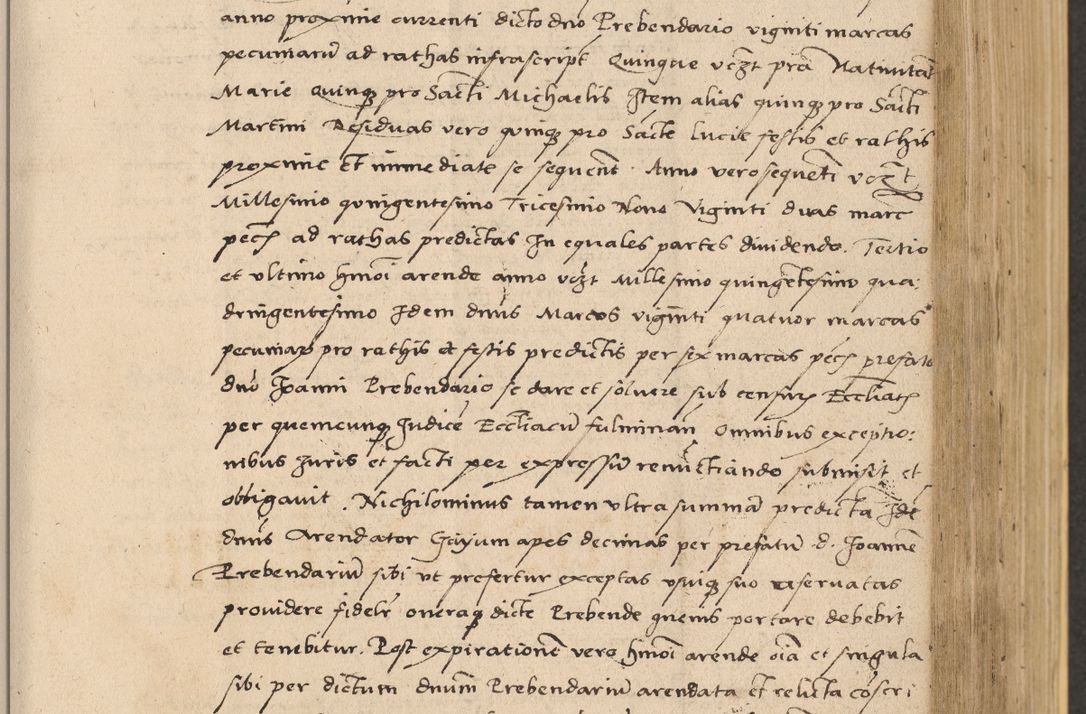 Zdjęcie nr 375 dla obiektu archiwalnego: Acta actorum coram reverendo patre domino Nicolao Bedlenski scholastico vicarioque in spiritualibus gernerali Cracoviensi ad annum Domini millesimum quingentesimum tricesimum septimum, cuius indicio est decima, pontificatus sanctissimi in Christo patris et domini nostri domini Pauli divina providencia papr tercii, anno tercio, feliciter continuantur