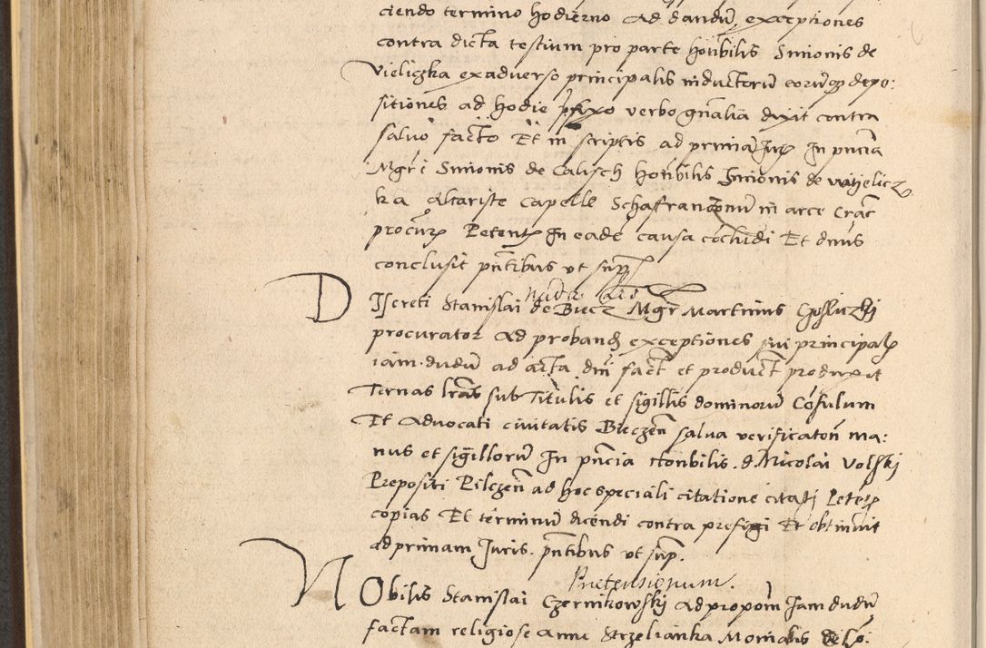 Zdjęcie nr 376 dla obiektu archiwalnego: Acta actorum coram reverendo patre domino Nicolao Bedlenski scholastico vicarioque in spiritualibus gernerali Cracoviensi ad annum Domini millesimum quingentesimum tricesimum septimum, cuius indicio est decima, pontificatus sanctissimi in Christo patris et domini nostri domini Pauli divina providencia papr tercii, anno tercio, feliciter continuantur