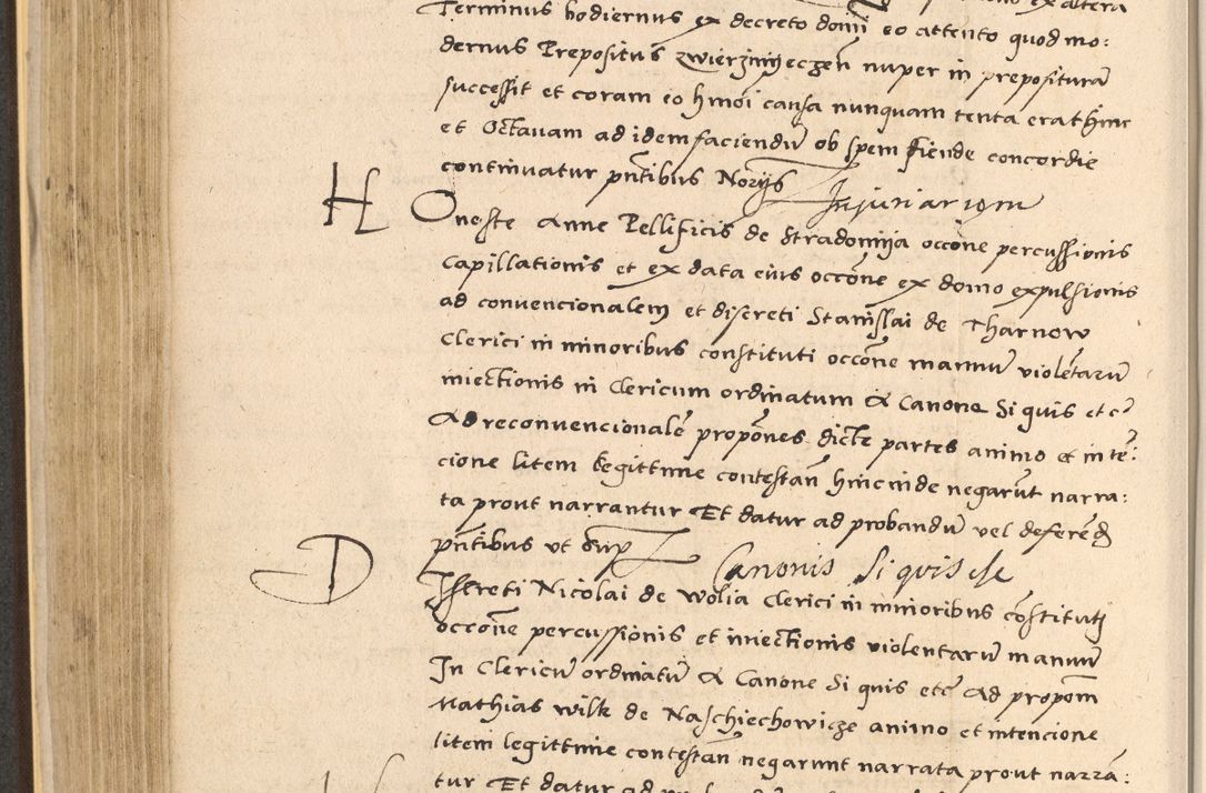 Zdjęcie nr 364 dla obiektu archiwalnego: Acta actorum coram reverendo patre domino Nicolao Bedlenski scholastico vicarioque in spiritualibus gernerali Cracoviensi ad annum Domini millesimum quingentesimum tricesimum septimum, cuius indicio est decima, pontificatus sanctissimi in Christo patris et domini nostri domini Pauli divina providencia papr tercii, anno tercio, feliciter continuantur