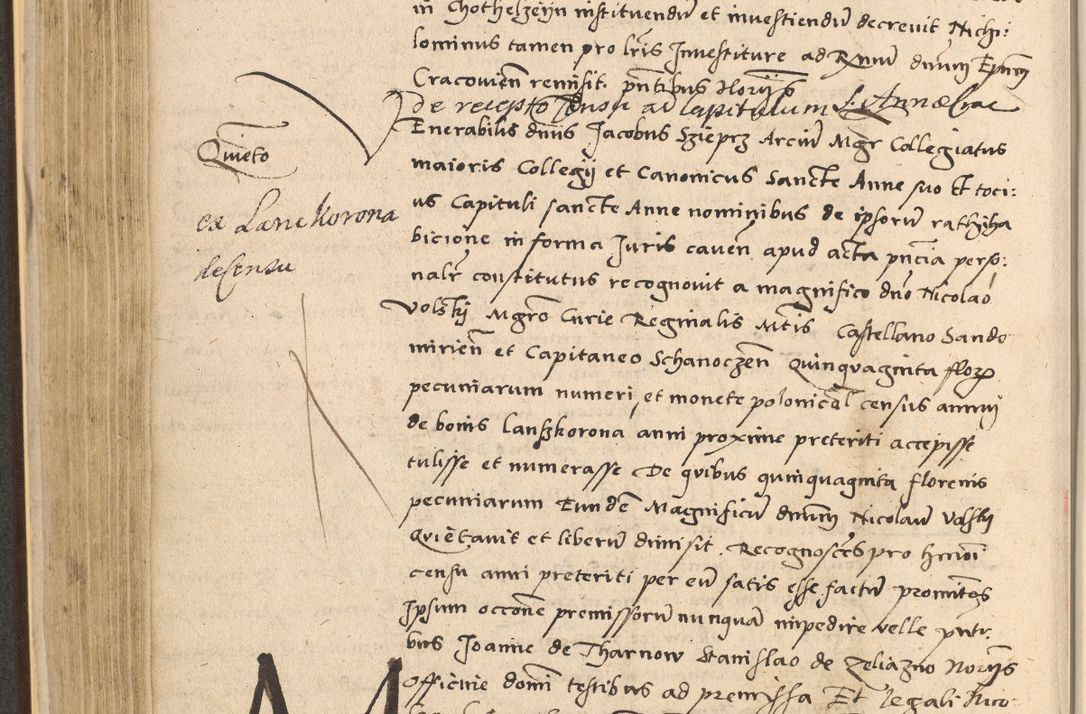 Zdjęcie nr 362 dla obiektu archiwalnego: Acta actorum coram reverendo patre domino Nicolao Bedlenski scholastico vicarioque in spiritualibus gernerali Cracoviensi ad annum Domini millesimum quingentesimum tricesimum septimum, cuius indicio est decima, pontificatus sanctissimi in Christo patris et domini nostri domini Pauli divina providencia papr tercii, anno tercio, feliciter continuantur