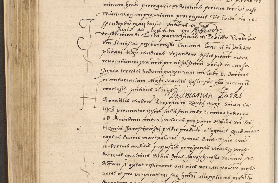 Zdjęcie nr 356 dla obiektu archiwalnego: Acta actorum coram reverendo patre domino Nicolao Bedlenski scholastico vicarioque in spiritualibus gernerali Cracoviensi ad annum Domini millesimum quingentesimum tricesimum septimum, cuius indicio est decima, pontificatus sanctissimi in Christo patris et domini nostri domini Pauli divina providencia papr tercii, anno tercio, feliciter continuantur