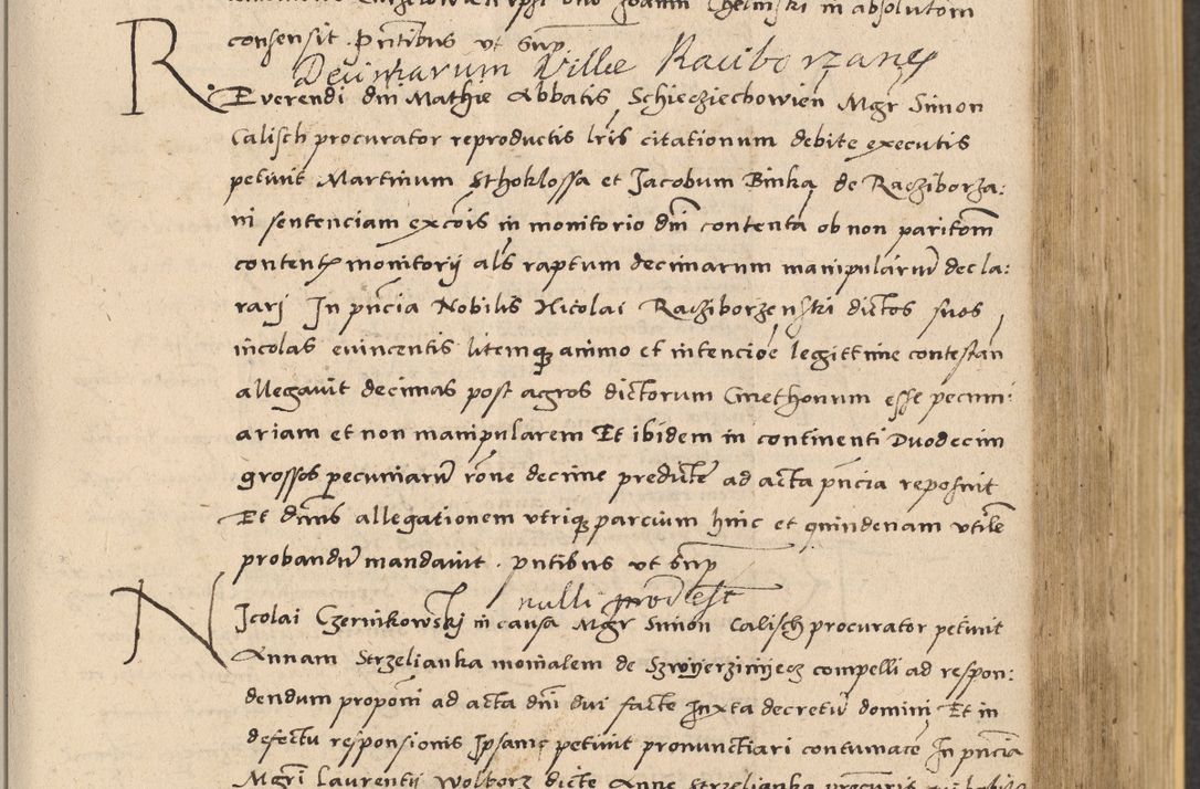 Zdjęcie nr 353 dla obiektu archiwalnego: Acta actorum coram reverendo patre domino Nicolao Bedlenski scholastico vicarioque in spiritualibus gernerali Cracoviensi ad annum Domini millesimum quingentesimum tricesimum septimum, cuius indicio est decima, pontificatus sanctissimi in Christo patris et domini nostri domini Pauli divina providencia papr tercii, anno tercio, feliciter continuantur