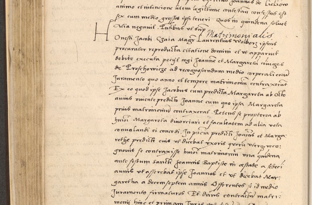 Zdjęcie nr 350 dla obiektu archiwalnego: Acta actorum coram reverendo patre domino Nicolao Bedlenski scholastico vicarioque in spiritualibus gernerali Cracoviensi ad annum Domini millesimum quingentesimum tricesimum septimum, cuius indicio est decima, pontificatus sanctissimi in Christo patris et domini nostri domini Pauli divina providencia papr tercii, anno tercio, feliciter continuantur