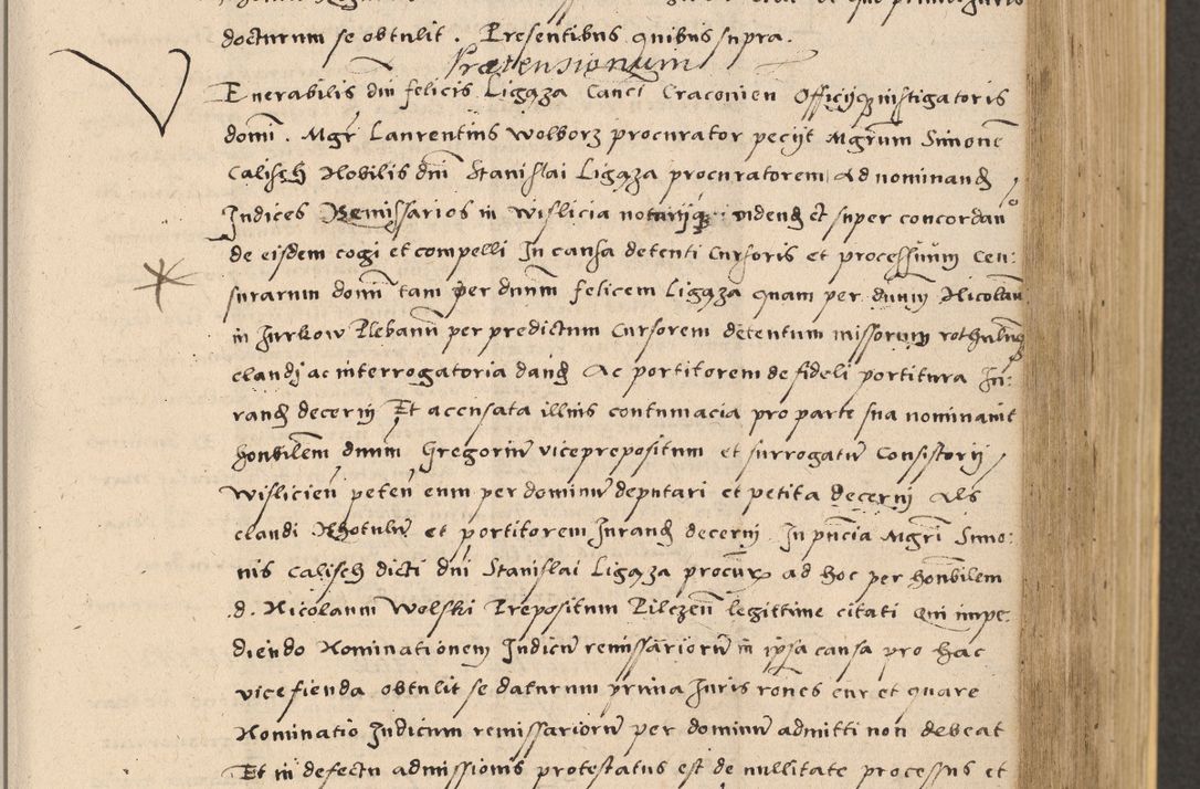 Zdjęcie nr 339 dla obiektu archiwalnego: Acta actorum coram reverendo patre domino Nicolao Bedlenski scholastico vicarioque in spiritualibus gernerali Cracoviensi ad annum Domini millesimum quingentesimum tricesimum septimum, cuius indicio est decima, pontificatus sanctissimi in Christo patris et domini nostri domini Pauli divina providencia papr tercii, anno tercio, feliciter continuantur