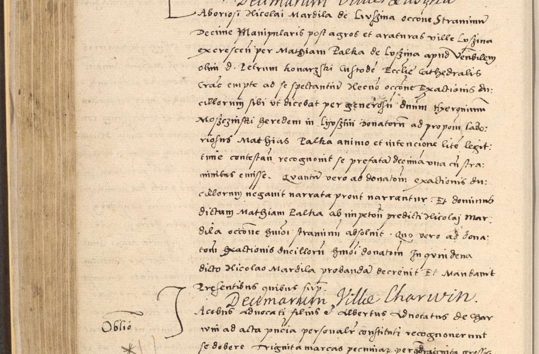 Zdjęcie nr 340 dla obiektu archiwalnego: Acta actorum coram reverendo patre domino Nicolao Bedlenski scholastico vicarioque in spiritualibus gernerali Cracoviensi ad annum Domini millesimum quingentesimum tricesimum septimum, cuius indicio est decima, pontificatus sanctissimi in Christo patris et domini nostri domini Pauli divina providencia papr tercii, anno tercio, feliciter continuantur
