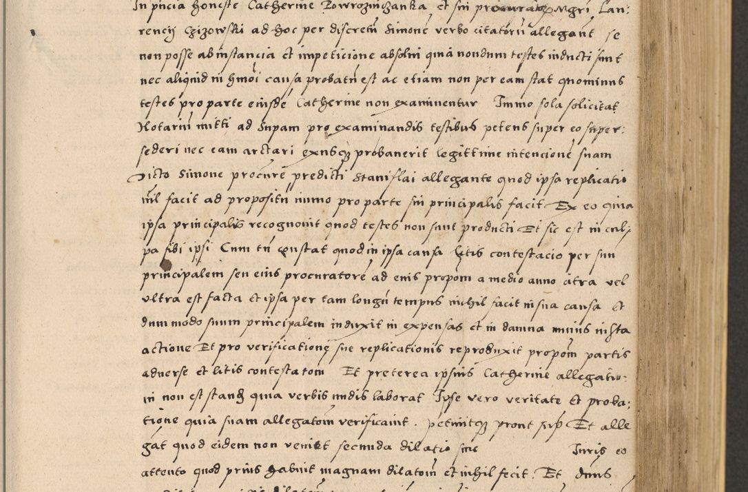 Zdjęcie nr 331 dla obiektu archiwalnego: Acta actorum coram reverendo patre domino Nicolao Bedlenski scholastico vicarioque in spiritualibus gernerali Cracoviensi ad annum Domini millesimum quingentesimum tricesimum septimum, cuius indicio est decima, pontificatus sanctissimi in Christo patris et domini nostri domini Pauli divina providencia papr tercii, anno tercio, feliciter continuantur