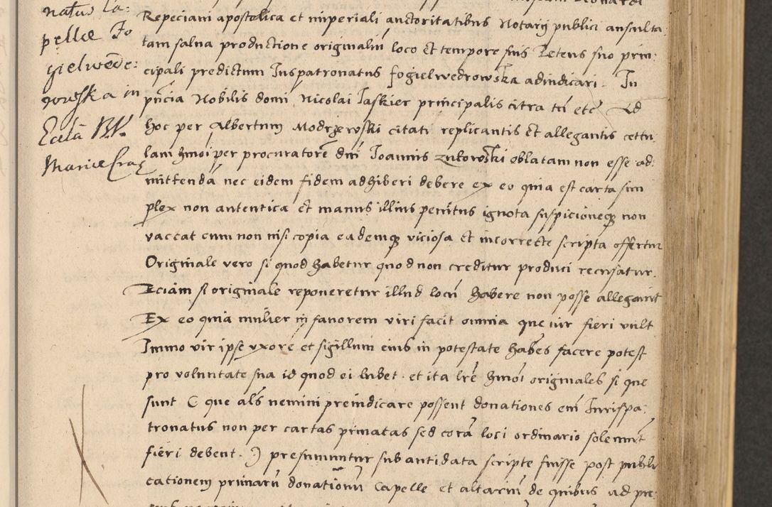 Zdjęcie nr 323 dla obiektu archiwalnego: Acta actorum coram reverendo patre domino Nicolao Bedlenski scholastico vicarioque in spiritualibus gernerali Cracoviensi ad annum Domini millesimum quingentesimum tricesimum septimum, cuius indicio est decima, pontificatus sanctissimi in Christo patris et domini nostri domini Pauli divina providencia papr tercii, anno tercio, feliciter continuantur