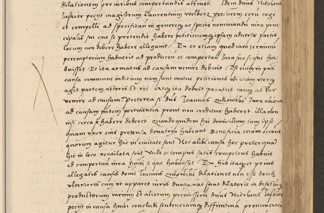 Zdjęcie nr 315 dla obiektu archiwalnego: Acta actorum coram reverendo patre domino Nicolao Bedlenski scholastico vicarioque in spiritualibus gernerali Cracoviensi ad annum Domini millesimum quingentesimum tricesimum septimum, cuius indicio est decima, pontificatus sanctissimi in Christo patris et domini nostri domini Pauli divina providencia papr tercii, anno tercio, feliciter continuantur