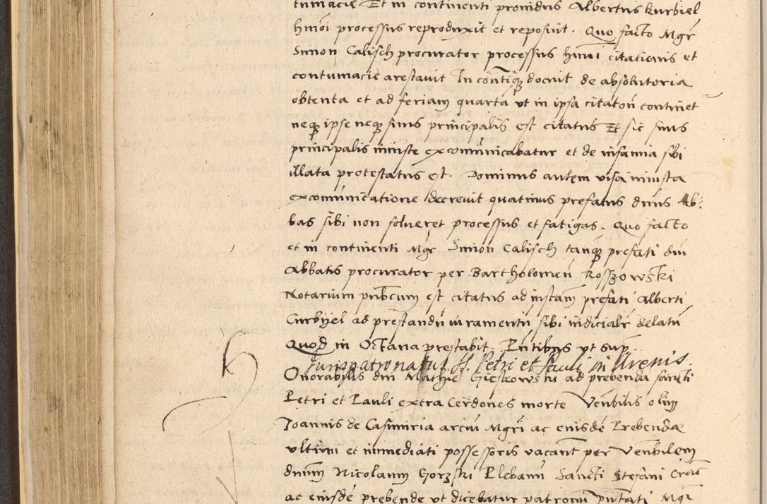 Zdjęcie nr 310 dla obiektu archiwalnego: Acta actorum coram reverendo patre domino Nicolao Bedlenski scholastico vicarioque in spiritualibus gernerali Cracoviensi ad annum Domini millesimum quingentesimum tricesimum septimum, cuius indicio est decima, pontificatus sanctissimi in Christo patris et domini nostri domini Pauli divina providencia papr tercii, anno tercio, feliciter continuantur