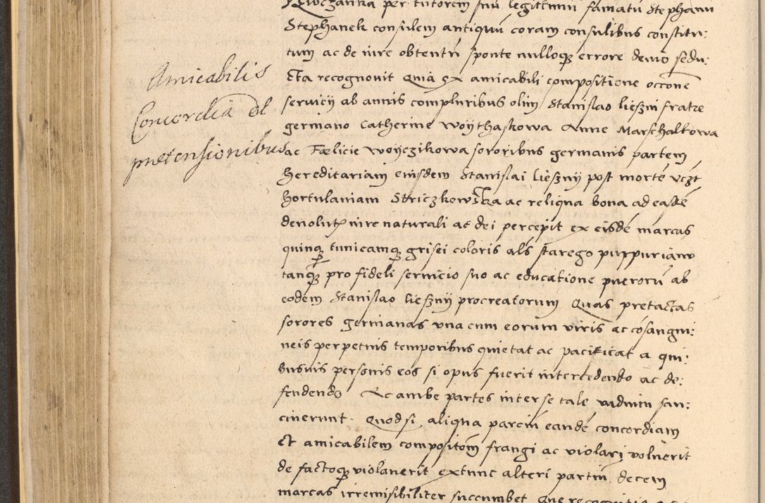 Zdjęcie nr 312 dla obiektu archiwalnego: Acta actorum coram reverendo patre domino Nicolao Bedlenski scholastico vicarioque in spiritualibus gernerali Cracoviensi ad annum Domini millesimum quingentesimum tricesimum septimum, cuius indicio est decima, pontificatus sanctissimi in Christo patris et domini nostri domini Pauli divina providencia papr tercii, anno tercio, feliciter continuantur