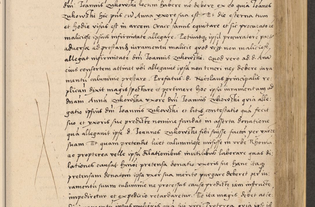 Zdjęcie nr 305 dla obiektu archiwalnego: Acta actorum coram reverendo patre domino Nicolao Bedlenski scholastico vicarioque in spiritualibus gernerali Cracoviensi ad annum Domini millesimum quingentesimum tricesimum septimum, cuius indicio est decima, pontificatus sanctissimi in Christo patris et domini nostri domini Pauli divina providencia papr tercii, anno tercio, feliciter continuantur
