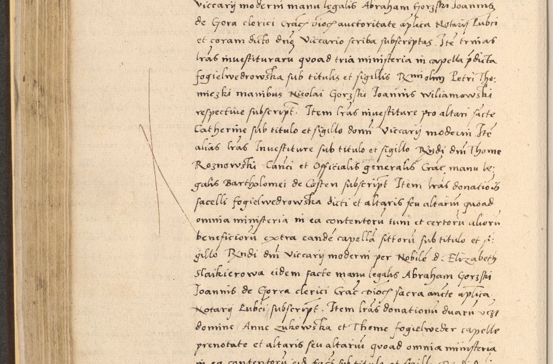 Zdjęcie nr 294 dla obiektu archiwalnego: Acta actorum coram reverendo patre domino Nicolao Bedlenski scholastico vicarioque in spiritualibus gernerali Cracoviensi ad annum Domini millesimum quingentesimum tricesimum septimum, cuius indicio est decima, pontificatus sanctissimi in Christo patris et domini nostri domini Pauli divina providencia papr tercii, anno tercio, feliciter continuantur