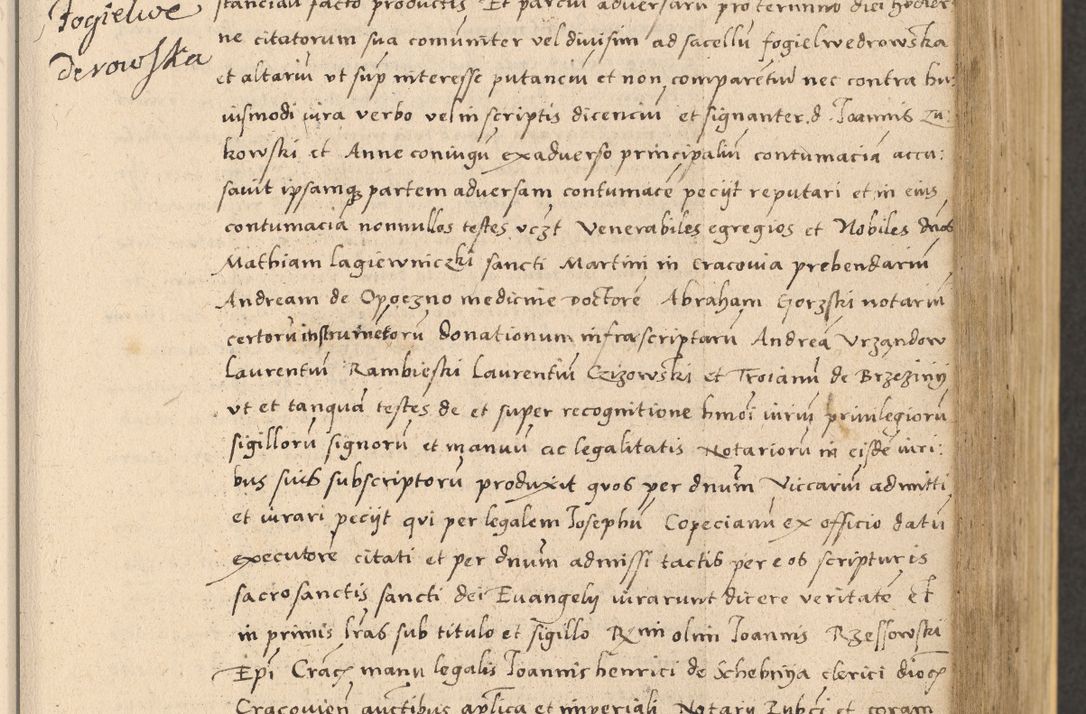 Zdjęcie nr 293 dla obiektu archiwalnego: Acta actorum coram reverendo patre domino Nicolao Bedlenski scholastico vicarioque in spiritualibus gernerali Cracoviensi ad annum Domini millesimum quingentesimum tricesimum septimum, cuius indicio est decima, pontificatus sanctissimi in Christo patris et domini nostri domini Pauli divina providencia papr tercii, anno tercio, feliciter continuantur