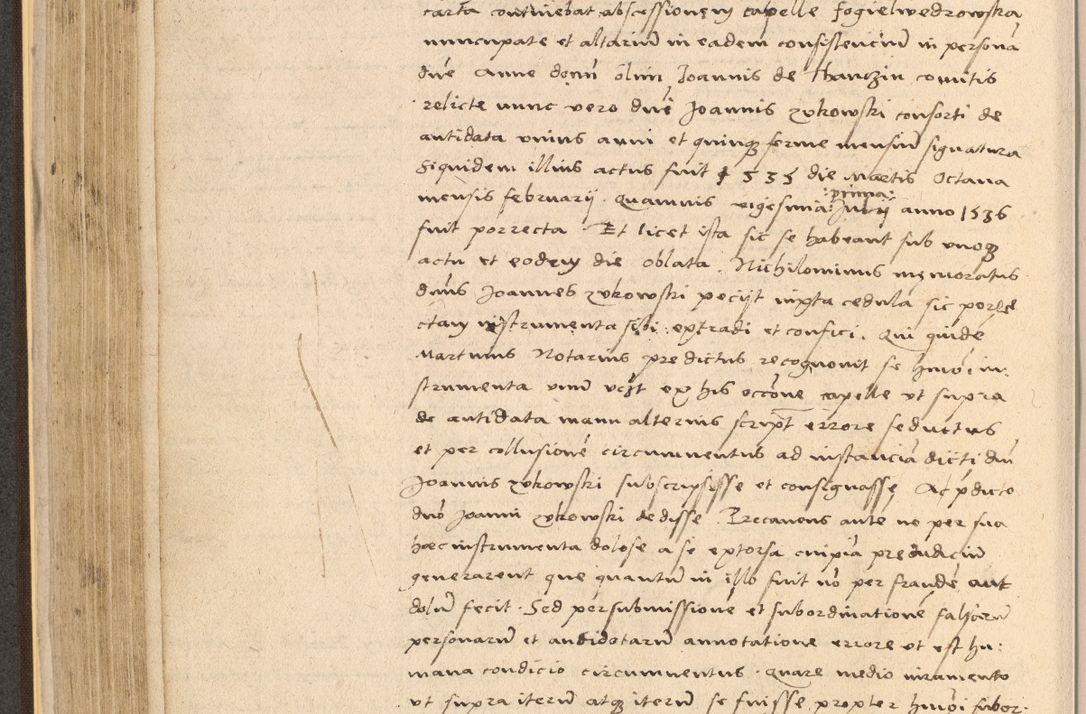 Zdjęcie nr 264 dla obiektu archiwalnego: Acta actorum coram reverendo patre domino Nicolao Bedlenski scholastico vicarioque in spiritualibus gernerali Cracoviensi ad annum Domini millesimum quingentesimum tricesimum septimum, cuius indicio est decima, pontificatus sanctissimi in Christo patris et domini nostri domini Pauli divina providencia papr tercii, anno tercio, feliciter continuantur