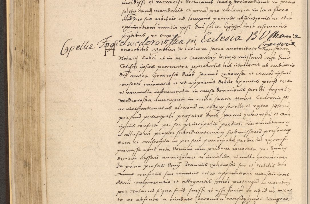 Zdjęcie nr 262 dla obiektu archiwalnego: Acta actorum coram reverendo patre domino Nicolao Bedlenski scholastico vicarioque in spiritualibus gernerali Cracoviensi ad annum Domini millesimum quingentesimum tricesimum septimum, cuius indicio est decima, pontificatus sanctissimi in Christo patris et domini nostri domini Pauli divina providencia papr tercii, anno tercio, feliciter continuantur