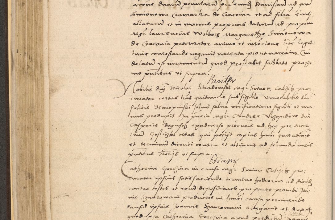 Zdjęcie nr 260 dla obiektu archiwalnego: Acta actorum coram reverendo patre domino Nicolao Bedlenski scholastico vicarioque in spiritualibus gernerali Cracoviensi ad annum Domini millesimum quingentesimum tricesimum septimum, cuius indicio est decima, pontificatus sanctissimi in Christo patris et domini nostri domini Pauli divina providencia papr tercii, anno tercio, feliciter continuantur