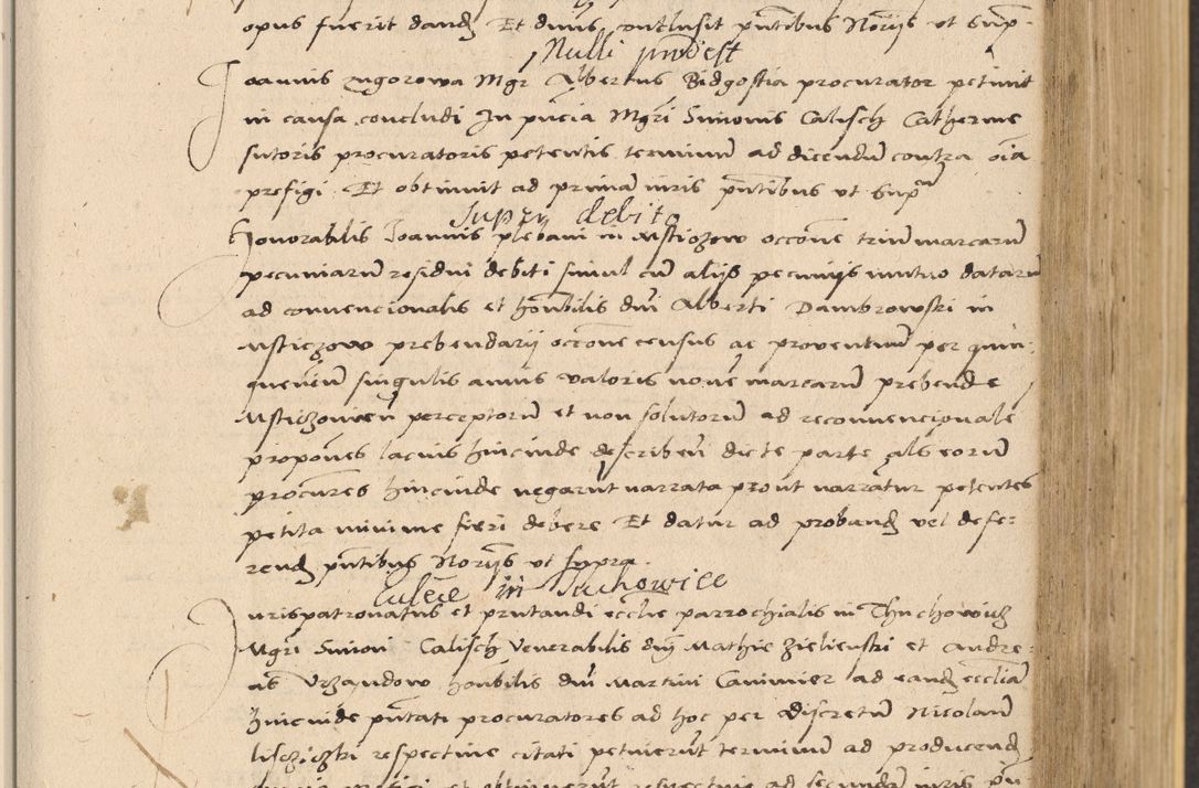 Zdjęcie nr 257 dla obiektu archiwalnego: Acta actorum coram reverendo patre domino Nicolao Bedlenski scholastico vicarioque in spiritualibus gernerali Cracoviensi ad annum Domini millesimum quingentesimum tricesimum septimum, cuius indicio est decima, pontificatus sanctissimi in Christo patris et domini nostri domini Pauli divina providencia papr tercii, anno tercio, feliciter continuantur