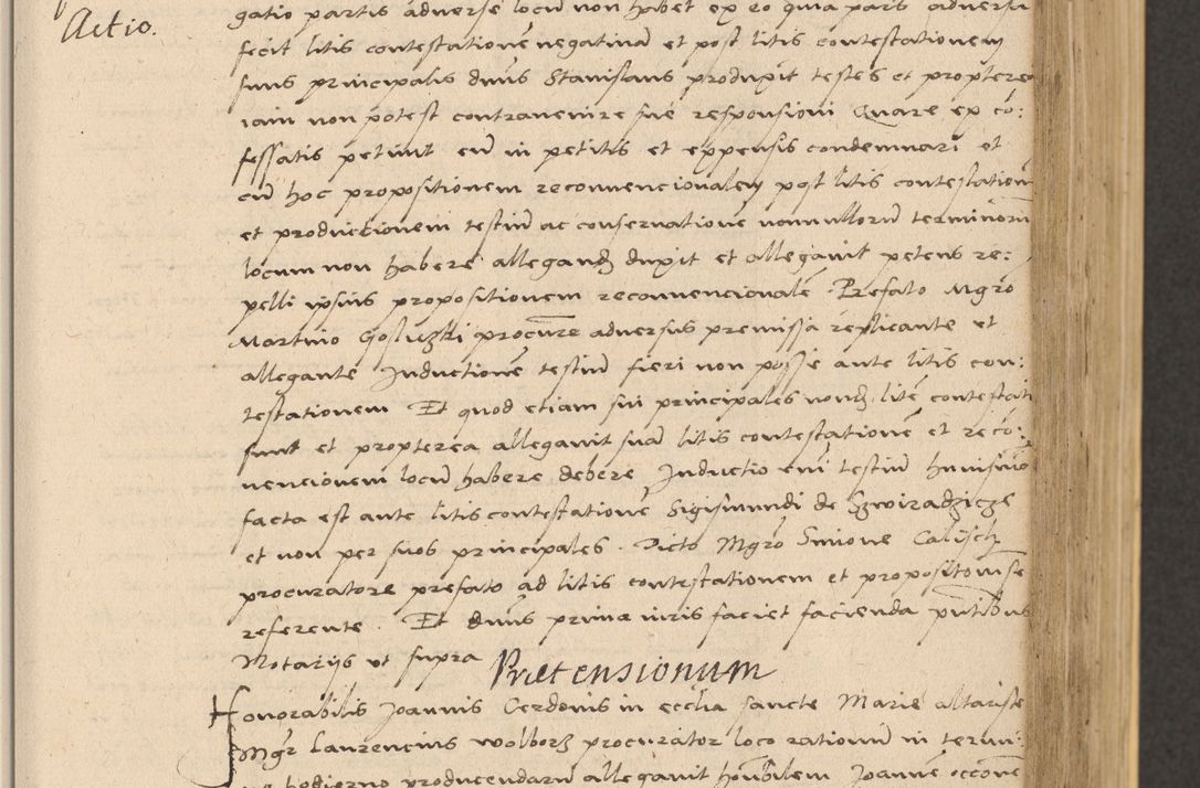 Zdjęcie nr 251 dla obiektu archiwalnego: Acta actorum coram reverendo patre domino Nicolao Bedlenski scholastico vicarioque in spiritualibus gernerali Cracoviensi ad annum Domini millesimum quingentesimum tricesimum septimum, cuius indicio est decima, pontificatus sanctissimi in Christo patris et domini nostri domini Pauli divina providencia papr tercii, anno tercio, feliciter continuantur