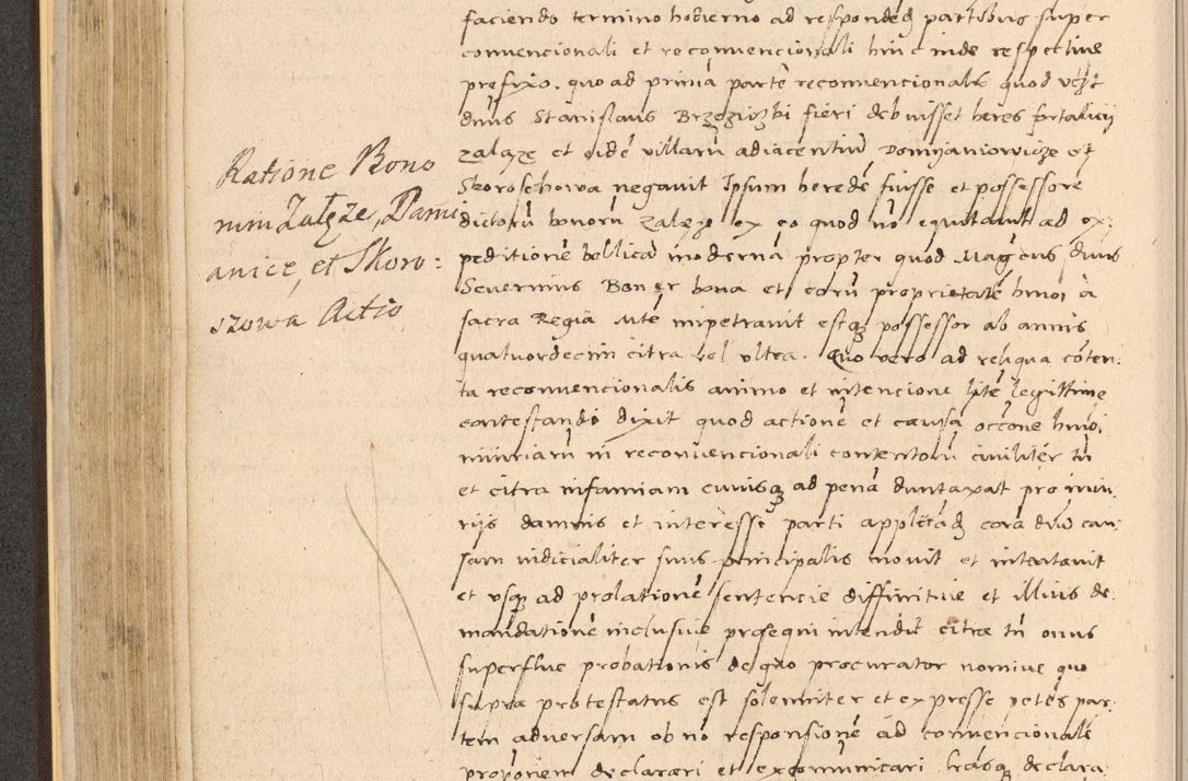 Zdjęcie nr 240 dla obiektu archiwalnego: Acta actorum coram reverendo patre domino Nicolao Bedlenski scholastico vicarioque in spiritualibus gernerali Cracoviensi ad annum Domini millesimum quingentesimum tricesimum septimum, cuius indicio est decima, pontificatus sanctissimi in Christo patris et domini nostri domini Pauli divina providencia papr tercii, anno tercio, feliciter continuantur
