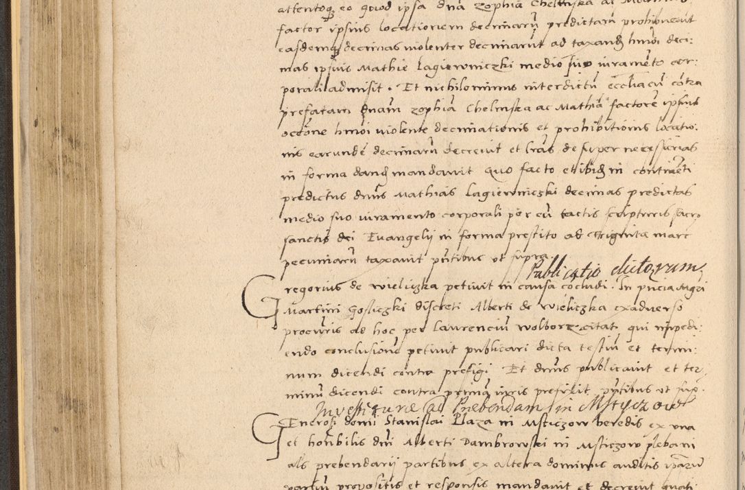 Zdjęcie nr 236 dla obiektu archiwalnego: Acta actorum coram reverendo patre domino Nicolao Bedlenski scholastico vicarioque in spiritualibus gernerali Cracoviensi ad annum Domini millesimum quingentesimum tricesimum septimum, cuius indicio est decima, pontificatus sanctissimi in Christo patris et domini nostri domini Pauli divina providencia papr tercii, anno tercio, feliciter continuantur