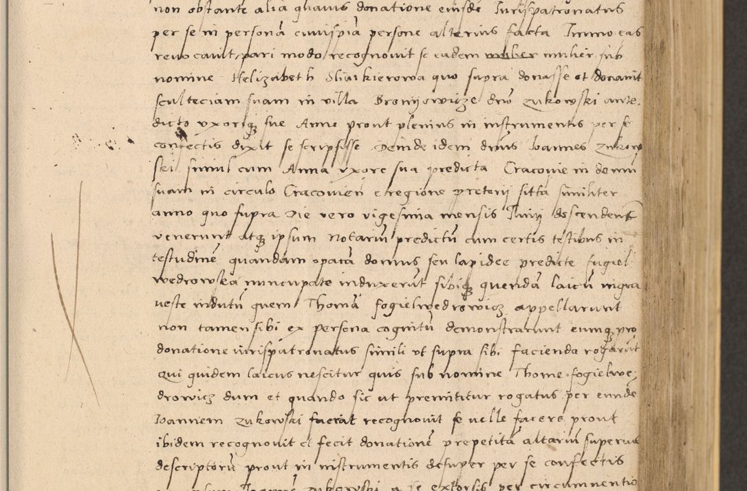 Zdjęcie nr 229 dla obiektu archiwalnego: Acta actorum coram reverendo patre domino Nicolao Bedlenski scholastico vicarioque in spiritualibus gernerali Cracoviensi ad annum Domini millesimum quingentesimum tricesimum septimum, cuius indicio est decima, pontificatus sanctissimi in Christo patris et domini nostri domini Pauli divina providencia papr tercii, anno tercio, feliciter continuantur
