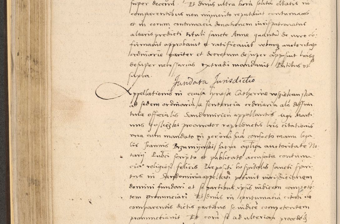 Zdjęcie nr 226 dla obiektu archiwalnego: Acta actorum coram reverendo patre domino Nicolao Bedlenski scholastico vicarioque in spiritualibus gernerali Cracoviensi ad annum Domini millesimum quingentesimum tricesimum septimum, cuius indicio est decima, pontificatus sanctissimi in Christo patris et domini nostri domini Pauli divina providencia papr tercii, anno tercio, feliciter continuantur