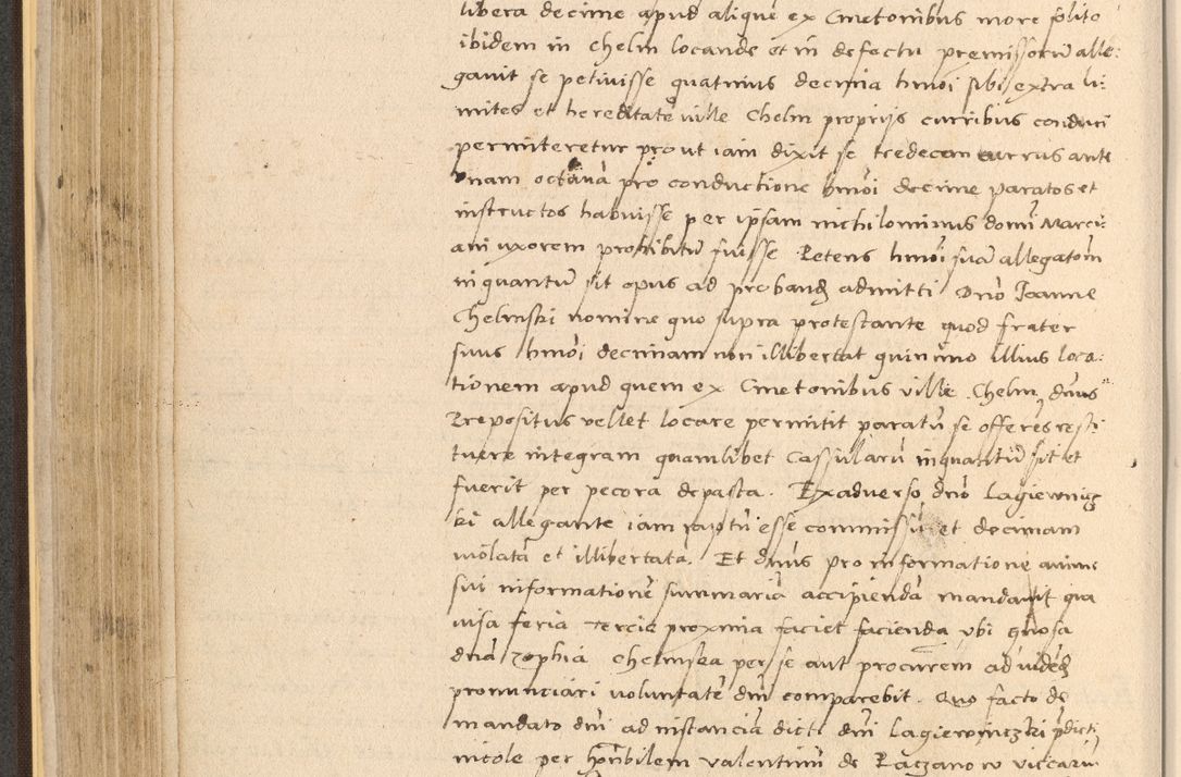 Zdjęcie nr 222 dla obiektu archiwalnego: Acta actorum coram reverendo patre domino Nicolao Bedlenski scholastico vicarioque in spiritualibus gernerali Cracoviensi ad annum Domini millesimum quingentesimum tricesimum septimum, cuius indicio est decima, pontificatus sanctissimi in Christo patris et domini nostri domini Pauli divina providencia papr tercii, anno tercio, feliciter continuantur