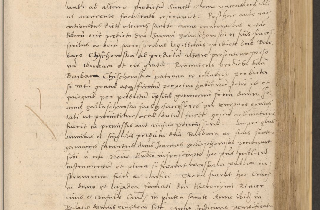 Zdjęcie nr 215 dla obiektu archiwalnego: Acta actorum coram reverendo patre domino Nicolao Bedlenski scholastico vicarioque in spiritualibus gernerali Cracoviensi ad annum Domini millesimum quingentesimum tricesimum septimum, cuius indicio est decima, pontificatus sanctissimi in Christo patris et domini nostri domini Pauli divina providencia papr tercii, anno tercio, feliciter continuantur