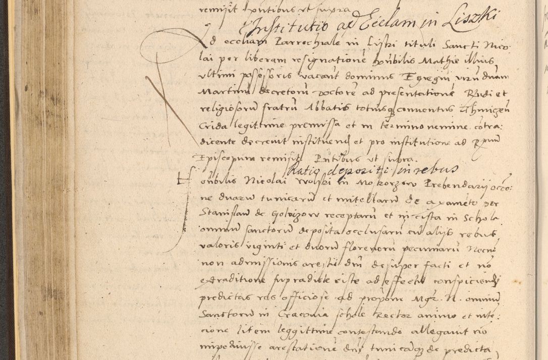 Zdjęcie nr 212 dla obiektu archiwalnego: Acta actorum coram reverendo patre domino Nicolao Bedlenski scholastico vicarioque in spiritualibus gernerali Cracoviensi ad annum Domini millesimum quingentesimum tricesimum septimum, cuius indicio est decima, pontificatus sanctissimi in Christo patris et domini nostri domini Pauli divina providencia papr tercii, anno tercio, feliciter continuantur
