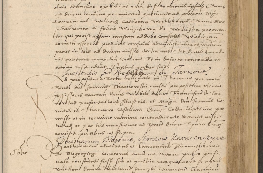 Zdjęcie nr 201 dla obiektu archiwalnego: Acta actorum coram reverendo patre domino Nicolao Bedlenski scholastico vicarioque in spiritualibus gernerali Cracoviensi ad annum Domini millesimum quingentesimum tricesimum septimum, cuius indicio est decima, pontificatus sanctissimi in Christo patris et domini nostri domini Pauli divina providencia papr tercii, anno tercio, feliciter continuantur